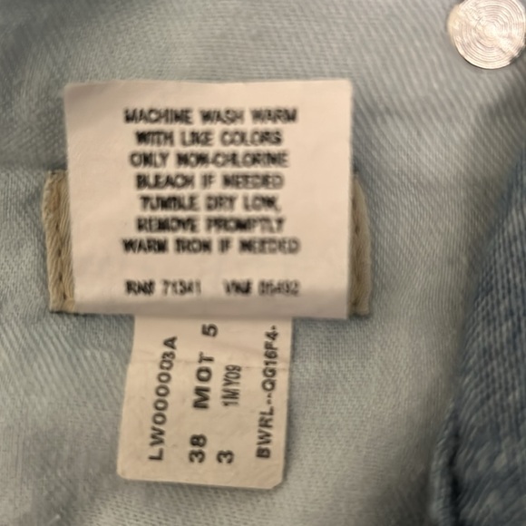 L.L.Bean Women’s Straight High Rise Jeans Blue Cotton Denim Size 14 Casual Mom - Picture 7 of 9